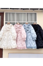 Mademoiselle Pearl Cotton Padded Coat(Limited Quick Pre-Order/4 Colours/Full Payment Without Shipping)